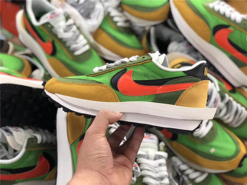 PK God Sacai X Nike LDV Waffle Green Multi retail matearials ready to ship